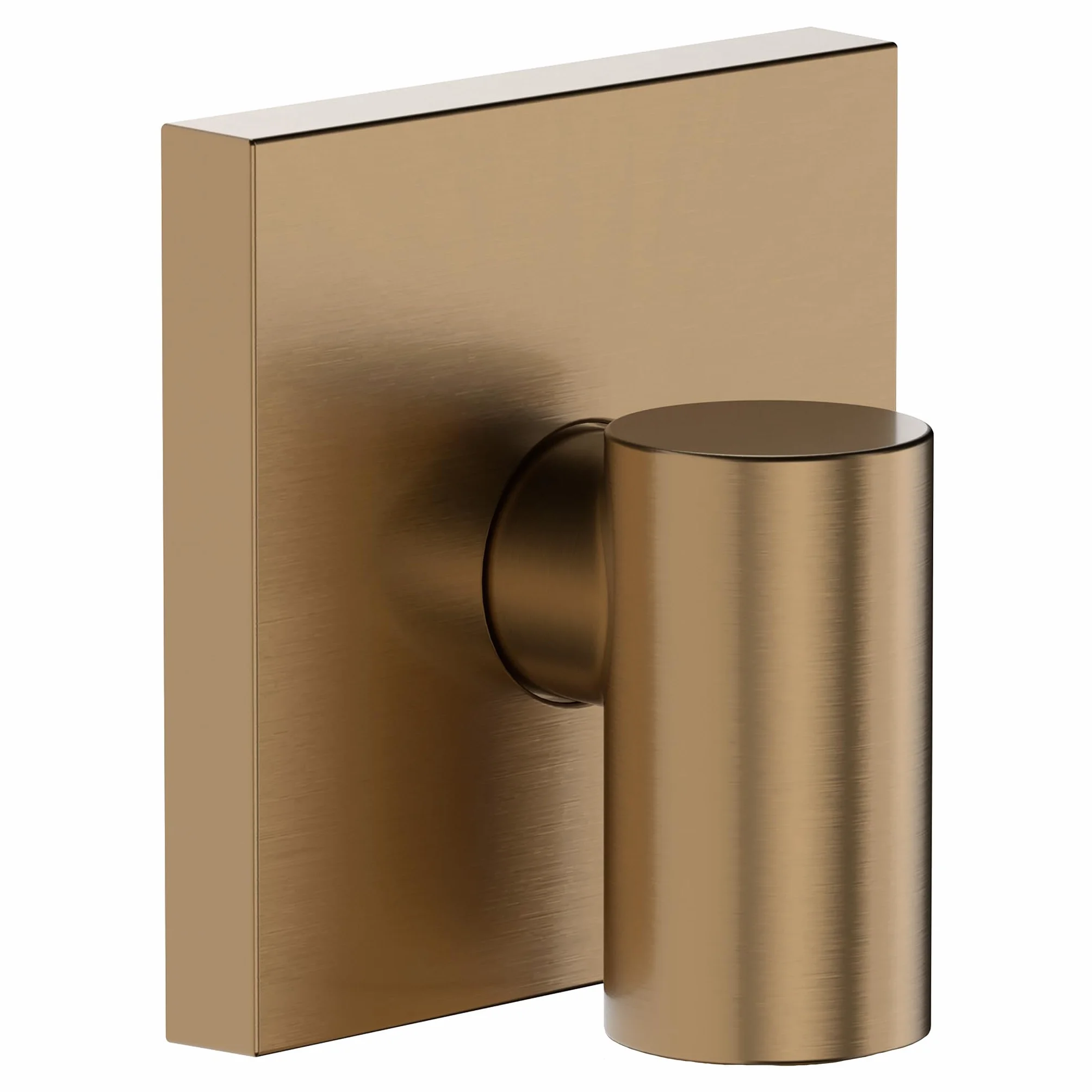 hansgrohe FixFit Fine E - przyłącze węża prysznicowego, uniwersalne przyłącze ścienne z zaworem zwrotnym, łuk przyłączeniowy do ściany, szczotkowany brąz, 28883140