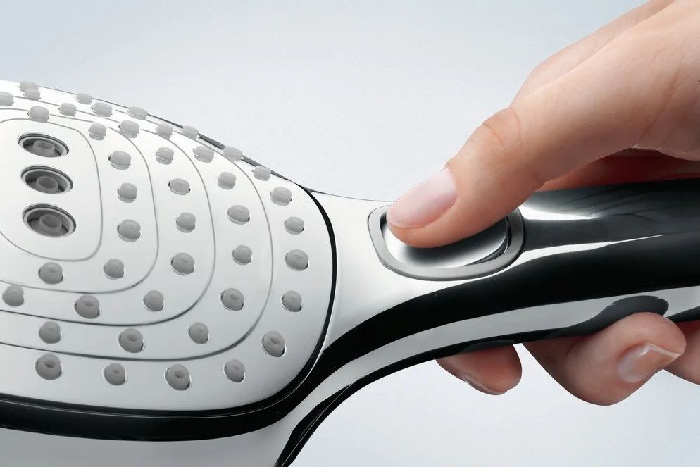 hansgrohe Raindance Select E 120 słuchawka prysznicowa, 3 rodzaje strumienia, biały/chrom