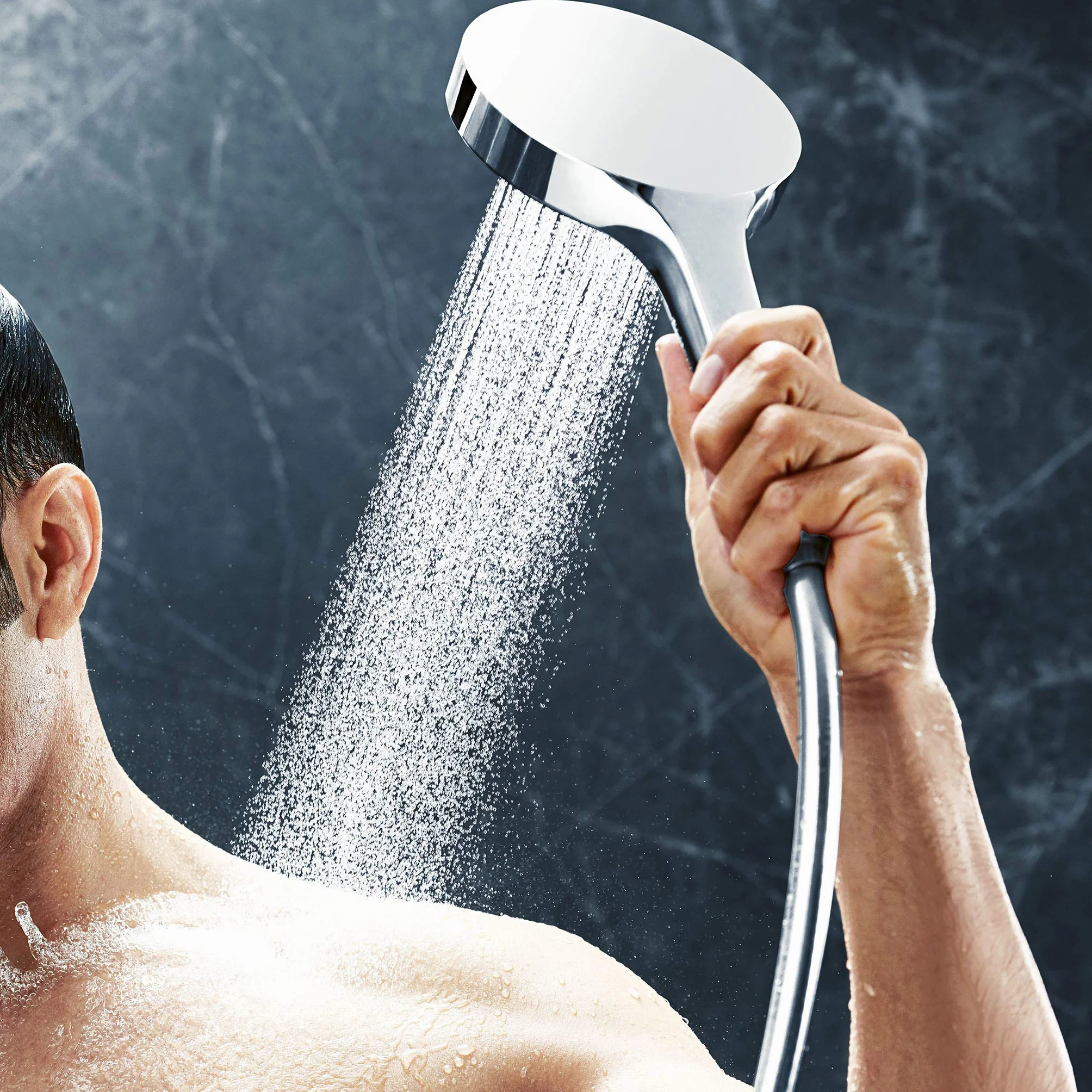 hansgrohe Raindance Select S Zestaw prysznicowy 150 z termostatem Ecostat Select i drążkiem 90 cm chrom, 27037000