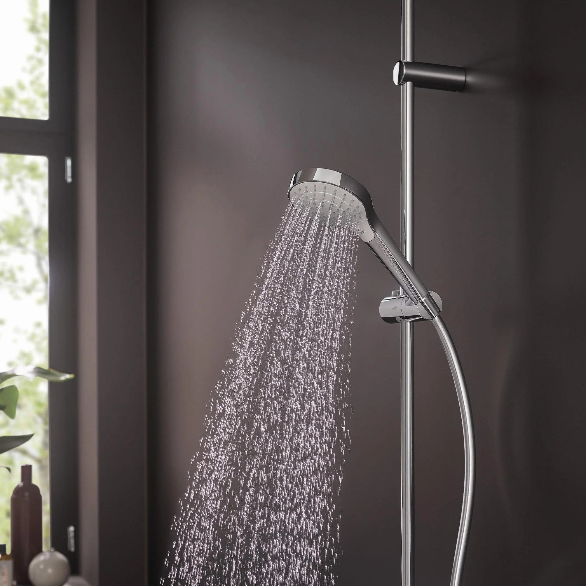 hansgrohe Croma Select S Główka prysznicowa Vario biały/chrom, 26802400
