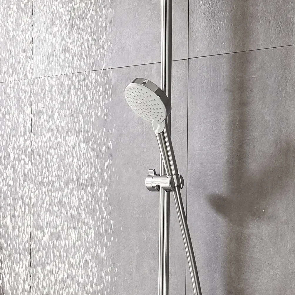Hansgrohe Crometta Słuchawka Prysznicowa, Biały/Srebrny, ‎21.1 x 10 x 7.9 cm