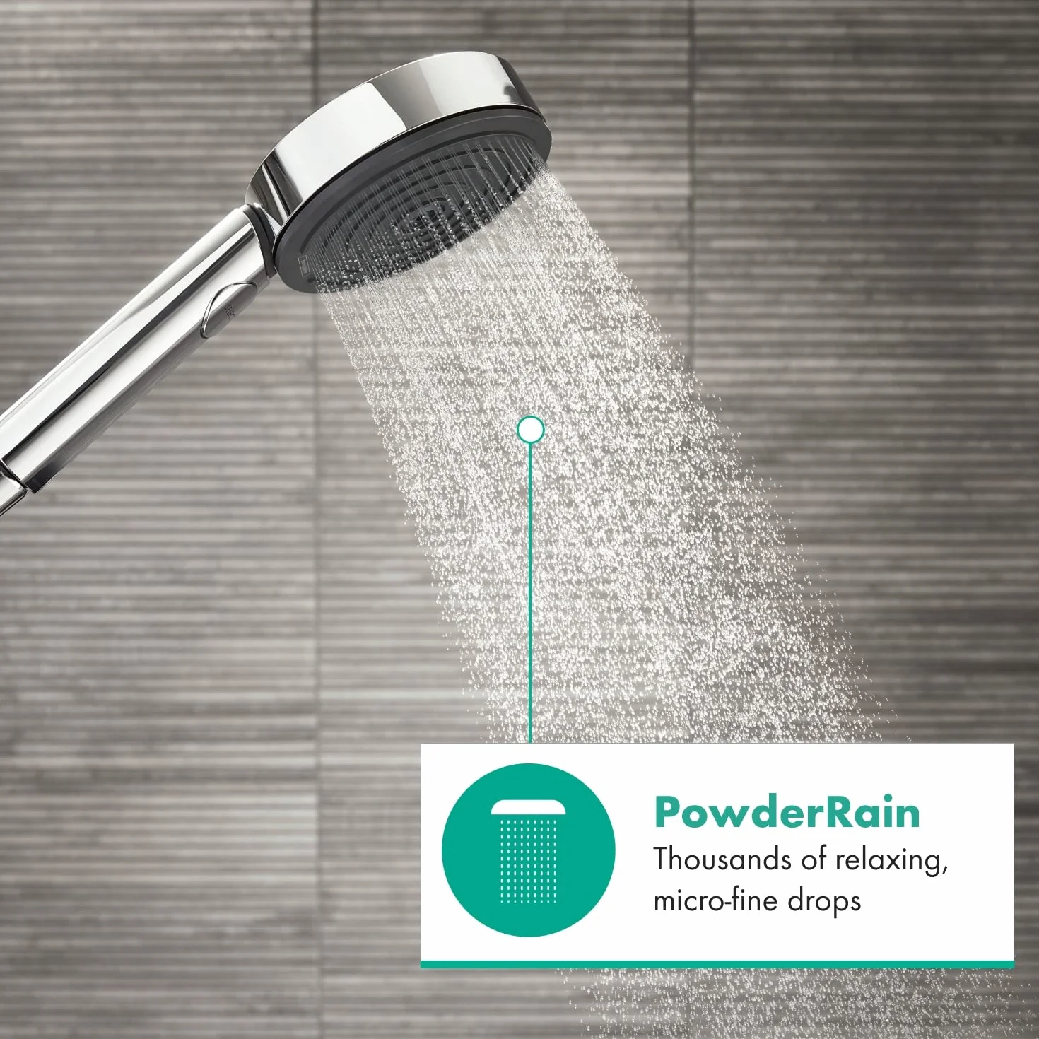 Hansgrohe Pulsify Select S Główka prysznicowa 105 3-strumieniowa Relaxation, chrom, 24110000