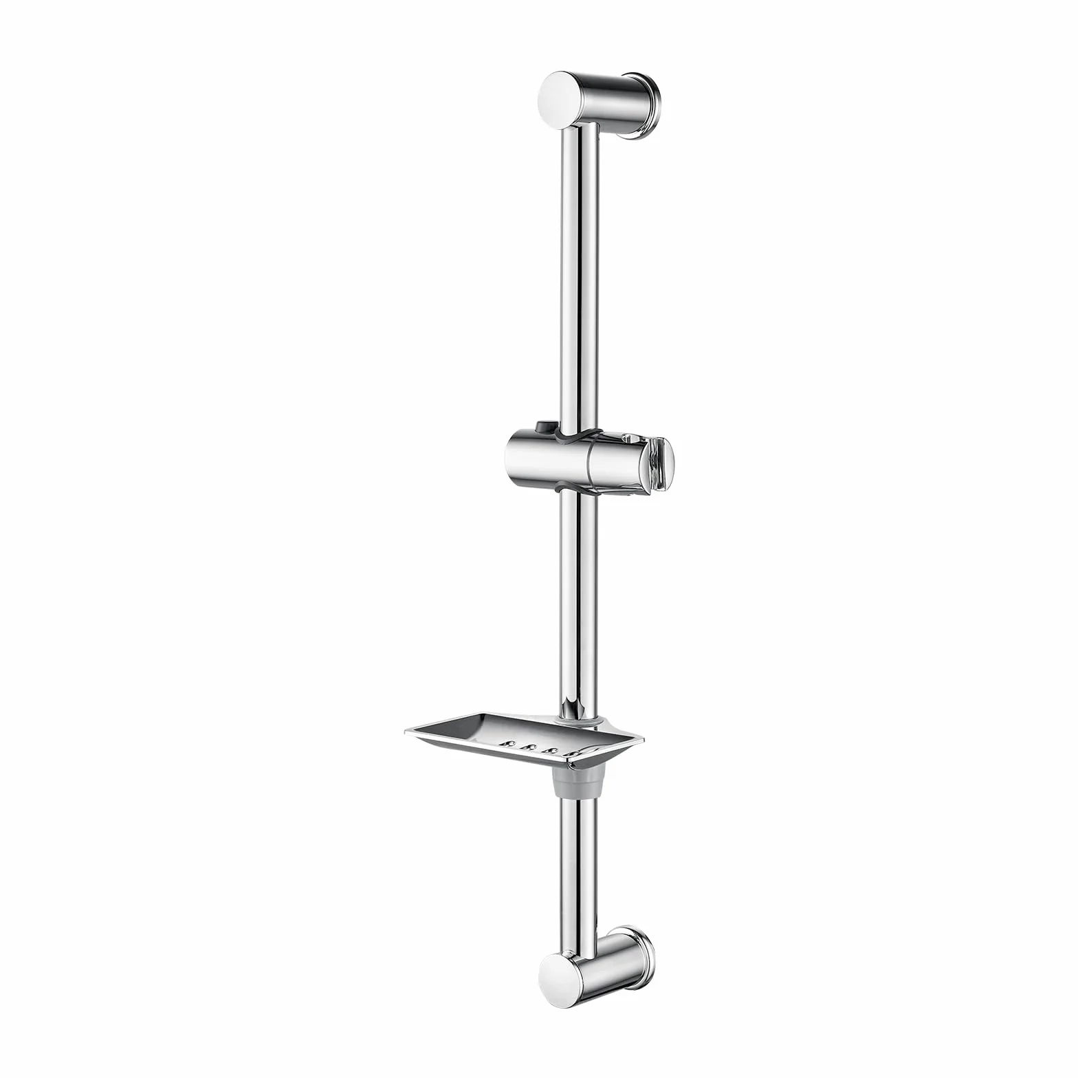 Ibergrif M20802 Uniwersalny prysznic z koszem, Chrome, 600 mm, plastikowy, srebrny
