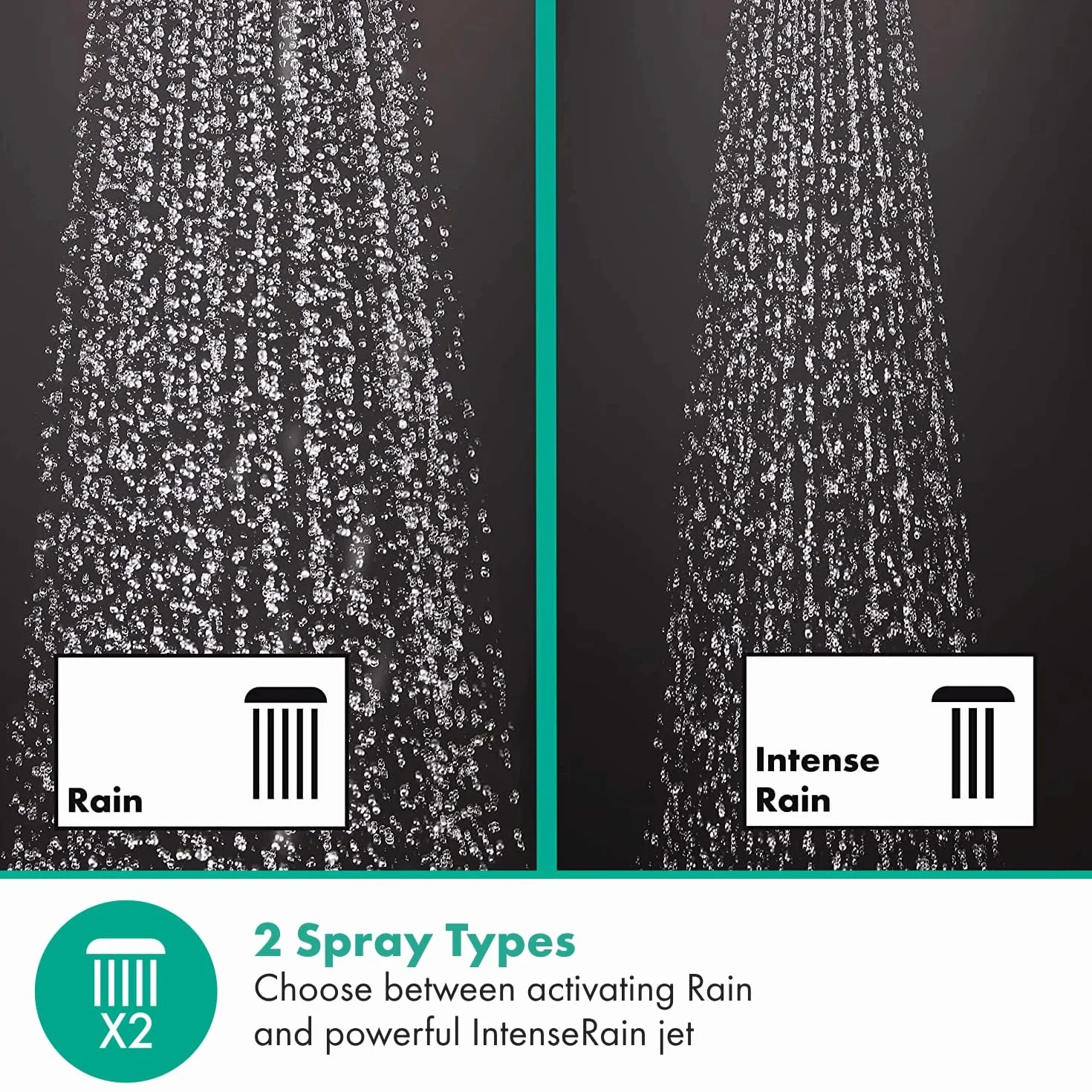 Hansgrohe Vernis Głowica Prysznicowa, Srebrny, Ø 100 mm